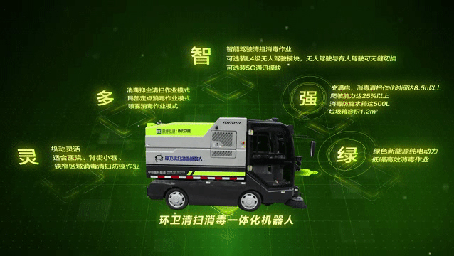 智能環(huán)衛(wèi)機器人軍團再添猛將！清掃消毒一體化機器人利劍出鞘